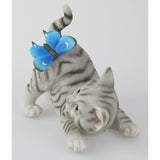 Load image into Gallery viewer, Cat with Blue Butterfly on Back - 18cm
