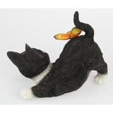 Load image into Gallery viewer, Cat with Blue Butterfly on Back - 18cm