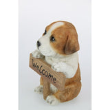 Load image into Gallery viewer, Cute Labrador Dog with Welcome Sign - 18cm
