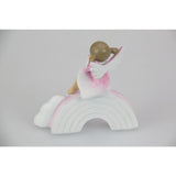 Load image into Gallery viewer, Fairy on Rainbow with Cute Inspirational Quote - 7.5cm