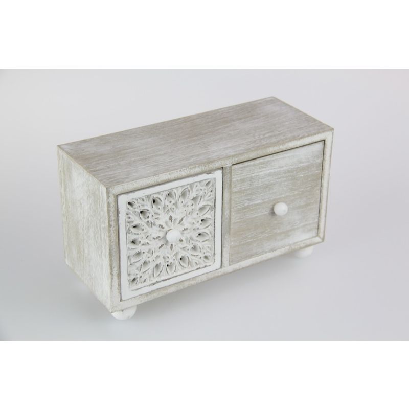 Filigree Twin Drawer Holder in Gift Box - 22cm