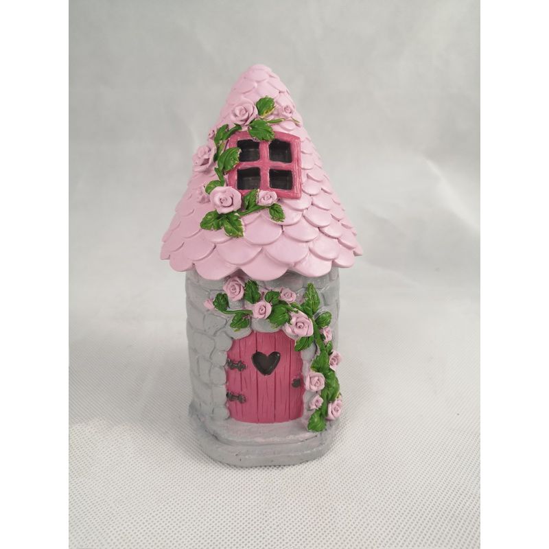 Fairy Garden Floral House - 15cm