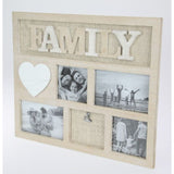 Load image into Gallery viewer, MDF Family Collage Photo Frame - 40cm x 34cm
