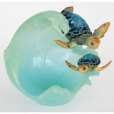 Load image into Gallery viewer, Clear Blue Turtle Bowl - 20cm