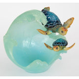 Load image into Gallery viewer, Clear Blue Turtle Bowl - 20cm