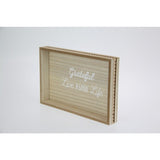 Load image into Gallery viewer, Family Home Beaded Tray MDF - 30cm x 20cm