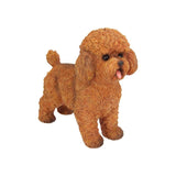 Load image into Gallery viewer, Standing Brown Cavoodle Dog Figurine - 27cm
