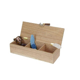 Load image into Gallery viewer, 3 Slot Wiccan MDF Storage Box - 24cm x 9cm