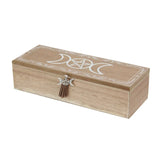 Load image into Gallery viewer, 3 Slot Wiccan MDF Storage Box - 24cm x 9cm