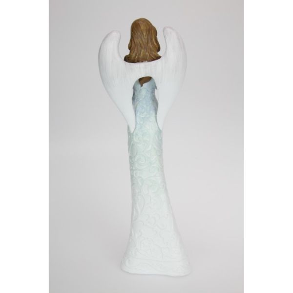 Blue Angel with Believe Heart - 41cm