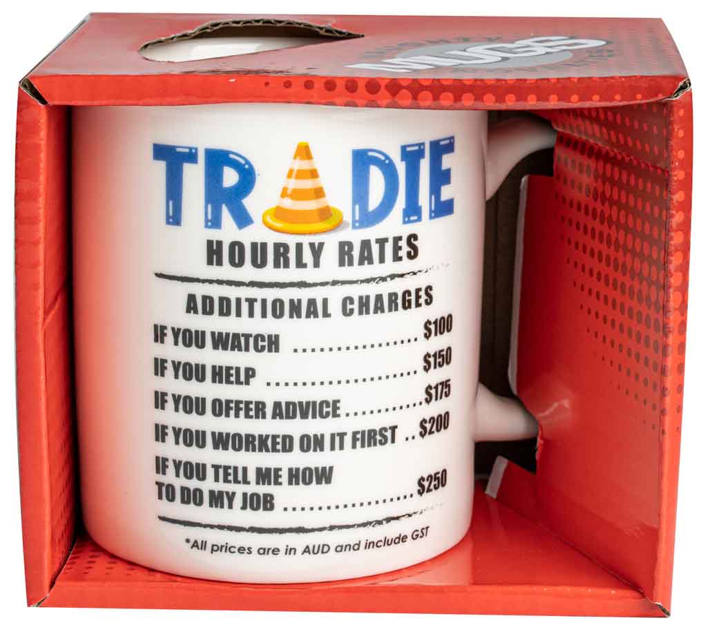 Tradie Novelty Mug - 354ml
