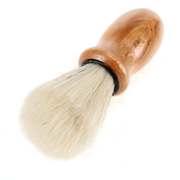 Shaving Brush with Wooden Handle