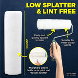 Load image into Gallery viewer, 3 Pack Paint Rollers - 22.5cm