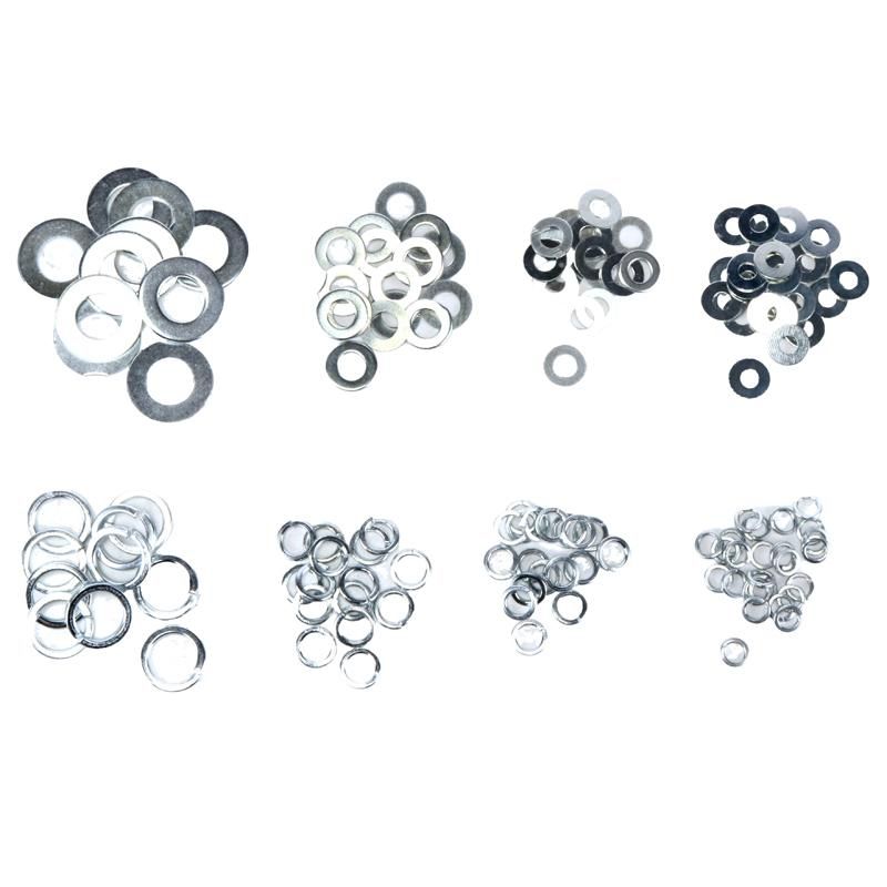 134 Piece Flat & Spring Washer Set