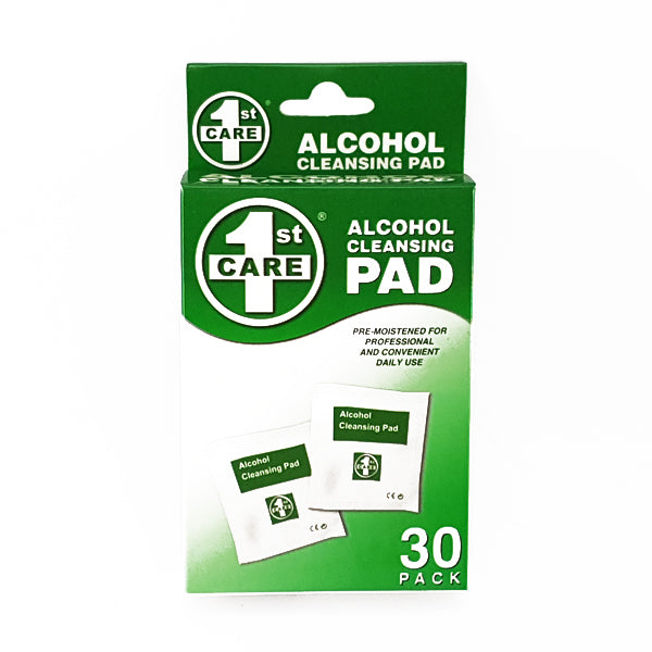 30 Pack Alcohol Cleansing Wipes