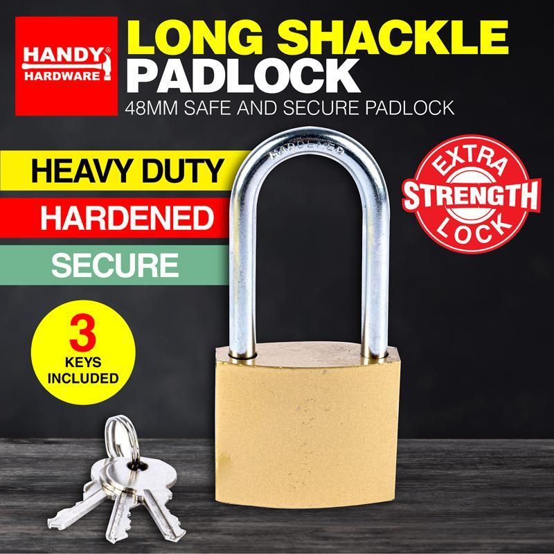 Long Shackle Padlock - 4.8cm