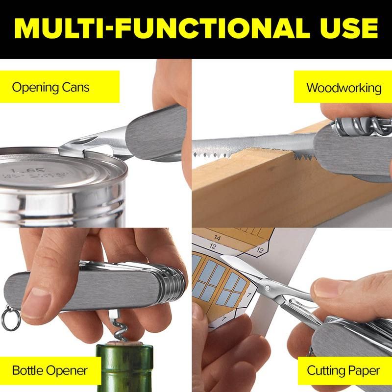Multi Function Knife Army With Pouch