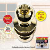 Load image into Gallery viewer, Gold Entrance Door Lock