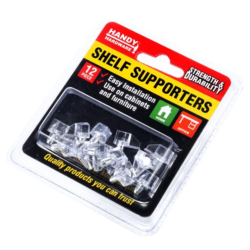 12 Pack Strength & Durability Shelf Supporters