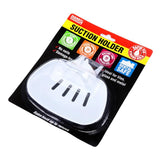 Load image into Gallery viewer, White Plastic Suction Soap Holder