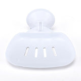 Load image into Gallery viewer, White Plastic Suction Soap Holder