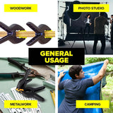 Load image into Gallery viewer, 2 Pack Spring Clamps - 15cm