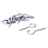 Load image into Gallery viewer, 20 Piece Bag of Silver Screw Hooks - Size 8
