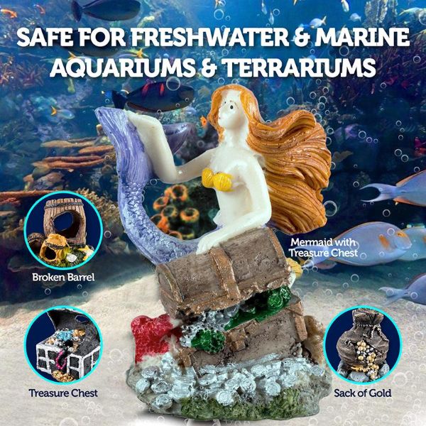 Fish Aquarium Ornament Small - 7cm x 5cm