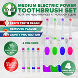 Load image into Gallery viewer, Medium Electric Power Toothbrush Set