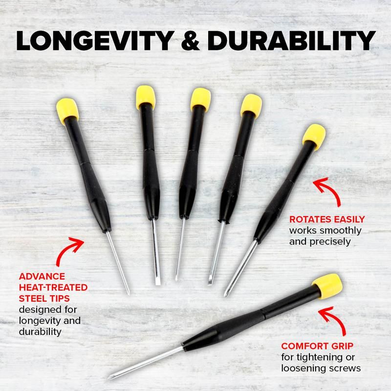 6 Precision Screwdriver Set