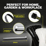 Load image into Gallery viewer, 50 Piece High Quality Nylon Cable Ties - 200mm x 4.5mm