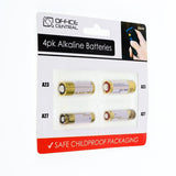 Load image into Gallery viewer, 4 Pack A23 & A27 Alkaline Batteries