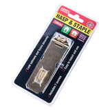 Load image into Gallery viewer, Brass Hasp &amp; Staple - 10cm
