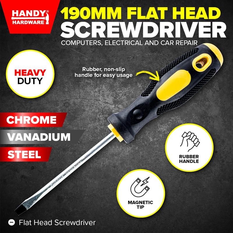 Flat Head Screwdriver - 19cm