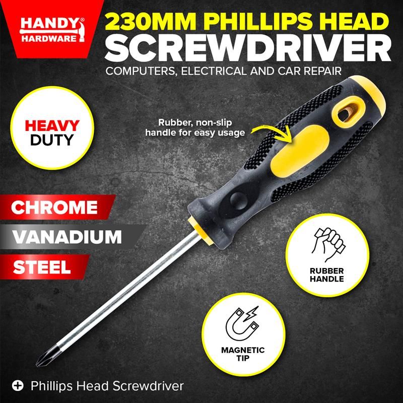 Phillips Head Screwdriver - 23cm
