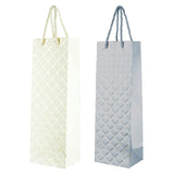 Load image into Gallery viewer, Bottle Diamond Embossed Gift Bag - 36cm x 12cm x 9cm