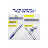 Load image into Gallery viewer, 5 Pack Window Squeegee & Washer With Telescopic Pole