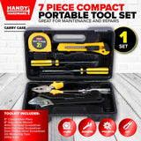 Load image into Gallery viewer, 7 Pack Compact Portable Tool Set Kit