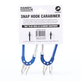 Load image into Gallery viewer, 2 Pack Carabiner Hook Keychain - 7.2cm x 0.56