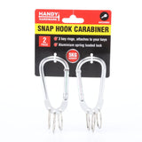 Load image into Gallery viewer, 2 Pack Carabiner Hook Keychain - 7.2cm x 0.56
