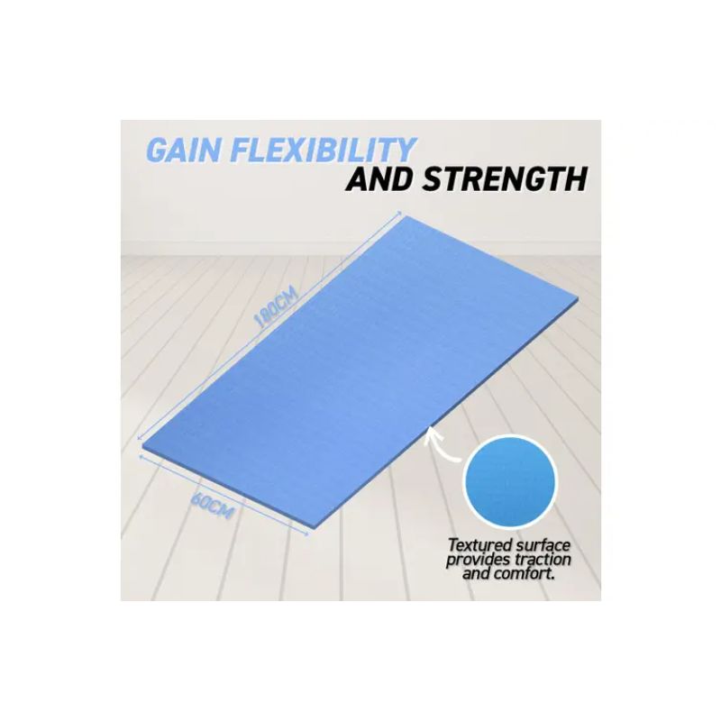 Exercise Yoga Mat - 180cm x 60cmx 0.5cm