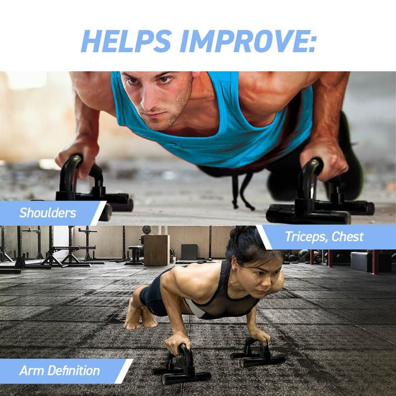 Foam Grip Push Up Bars - 21cm x 15cm x 11cm