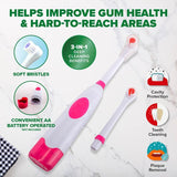 Load image into Gallery viewer, Soft Electric Power Toothbrush Set
