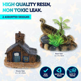 Load image into Gallery viewer, Fish Aquarium Ornament - 11cm x 10cm x 8cm