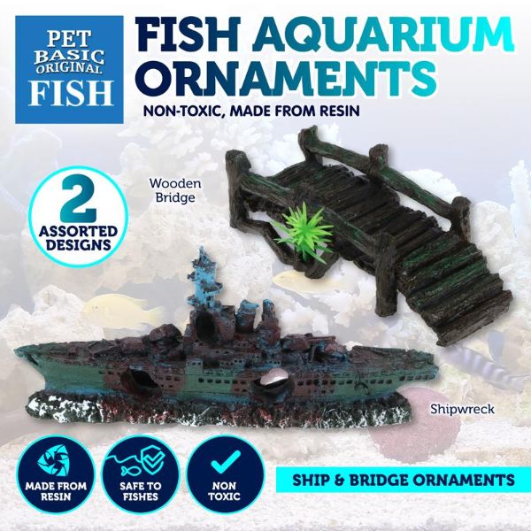 Large Fish Aquarium Ornament