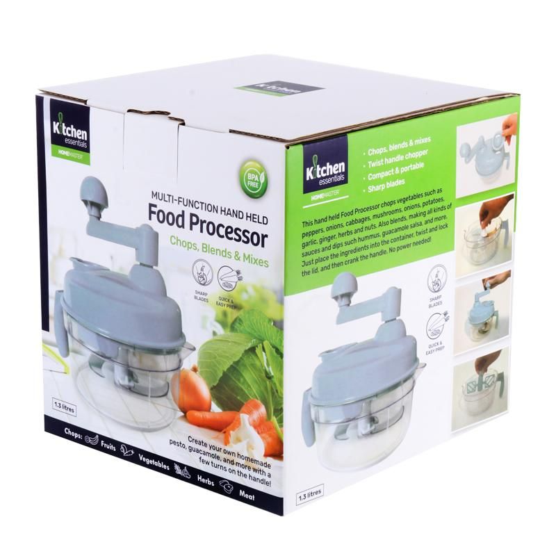 Multi-Function Manual Food Processor - 1.3L