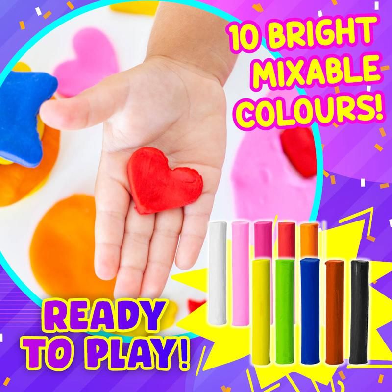 10 Pack Super Soft Modelling Clay Kit