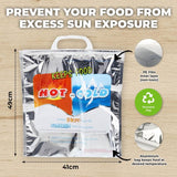 Load image into Gallery viewer, Reusable Aluminium Thermal Bag - 41cm x 49cm
