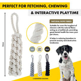 Load image into Gallery viewer, Medium Cotton Stick & Loop Rope Toy - 36cm x 6cm