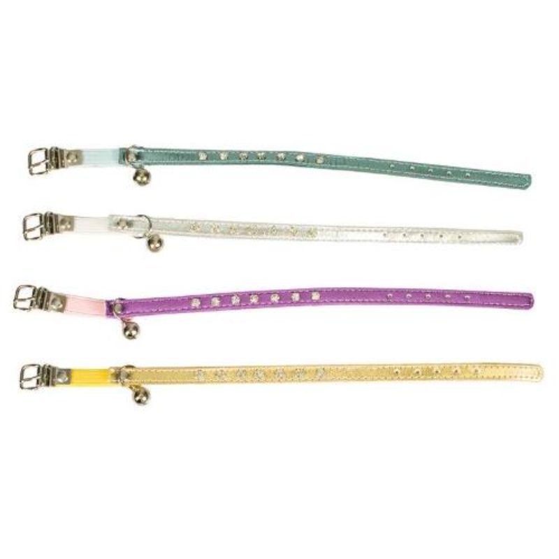 Cat Color Metallic Collar - 30cm